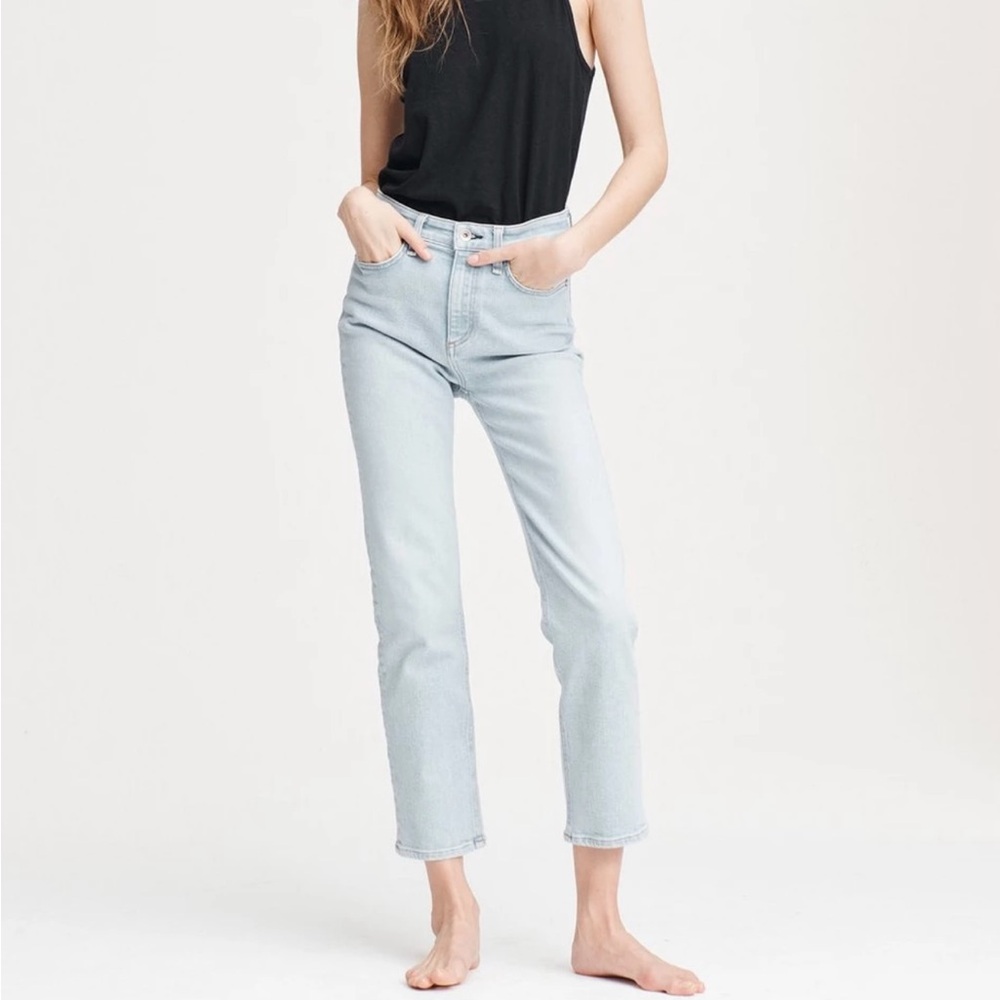 rag & bone Light Blue High Rise Women Jeans